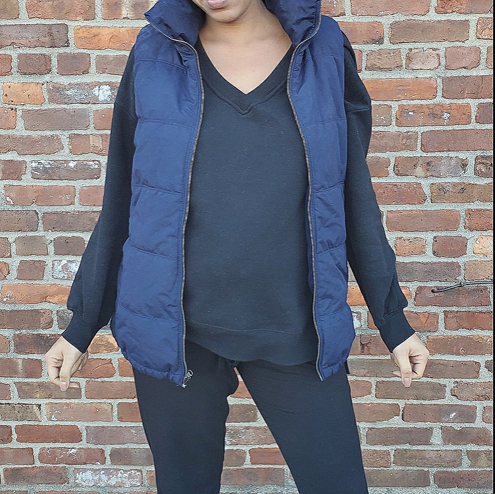 Blue Puff vest
